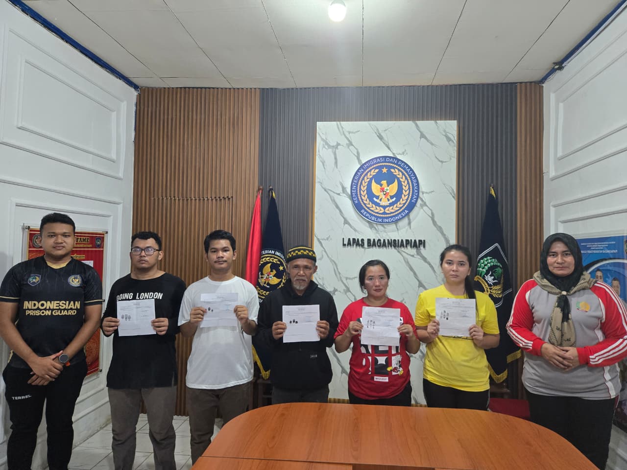 5 WBP Lapas Bangansiapiapi Bebas Hari Ini, Terima Amnesti Presiden RI