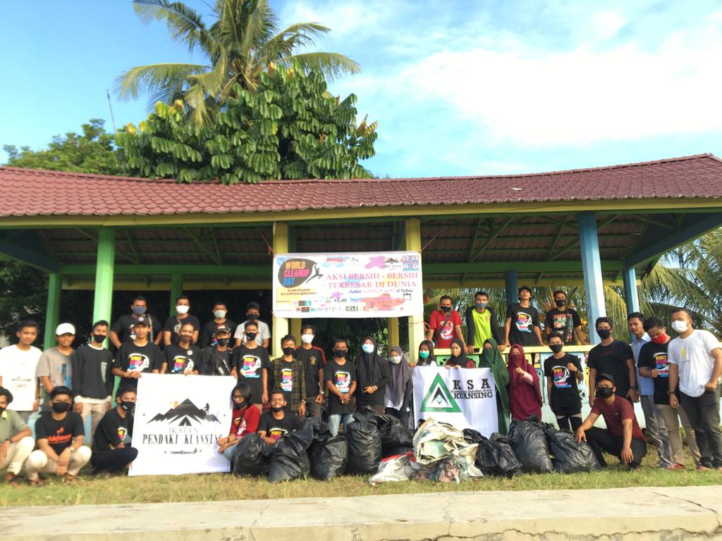 Komunitas dan Organisasi di Kuansing Turut Peringati World Clean Up Day 2020 dengan Pilah dan Pungut