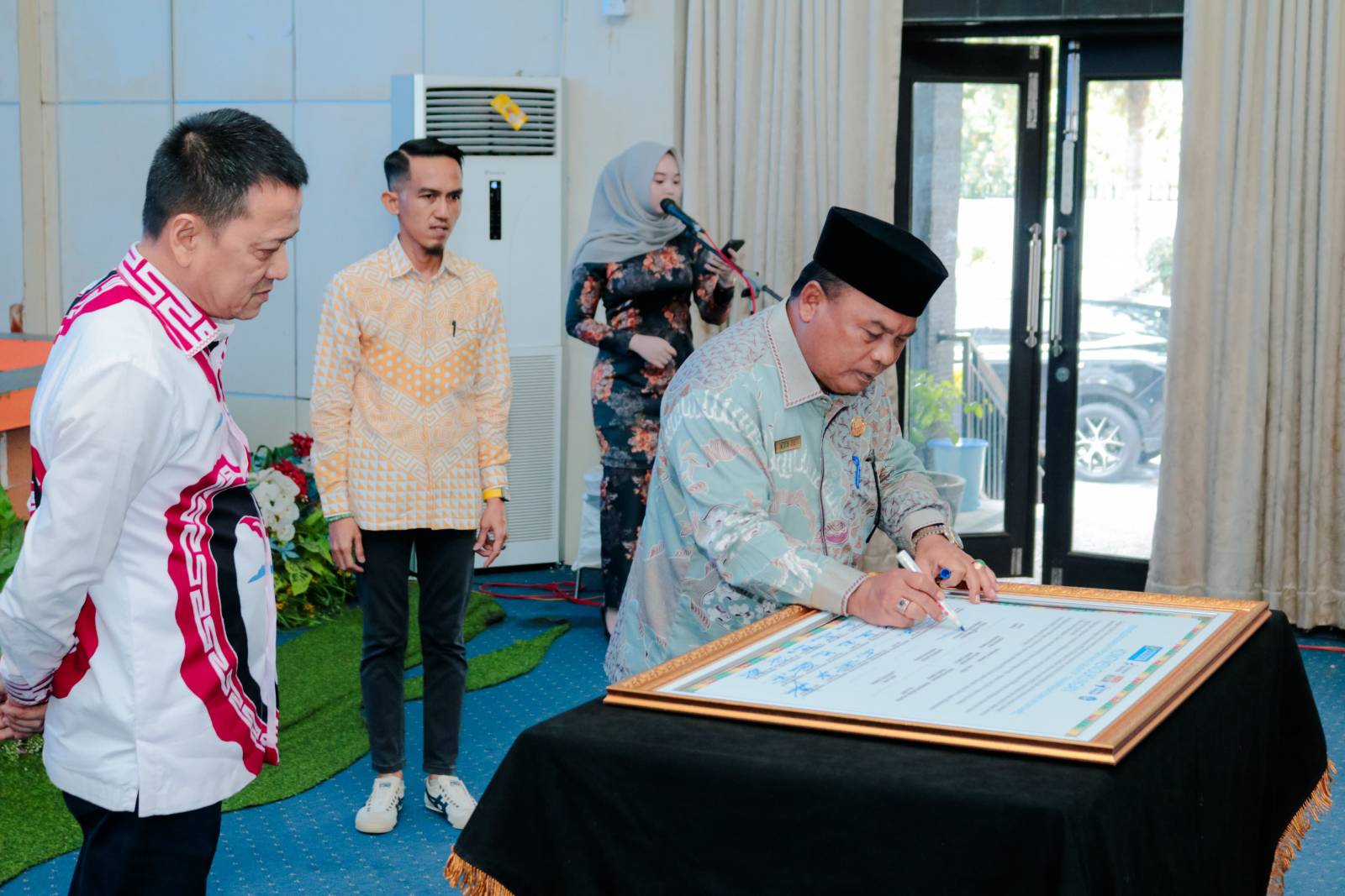 Fakta Integritas PPDB Jenjang SD dan SMP Tahun 2024, Ditandatangani Pj Bupati Kampar