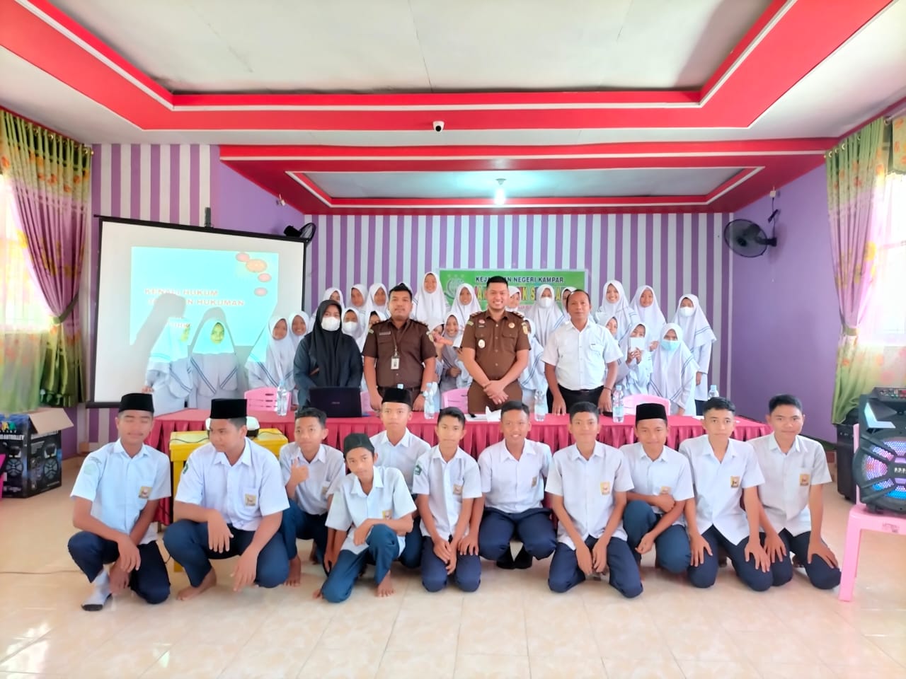 Tim Jaksa Masuk Sekolah Sambangi MTs Negeri 1 Kampar