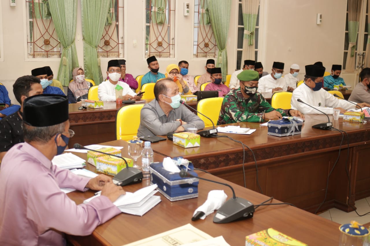 Upaya Siak Terapkan Tatanan Normal Baru Yang Produktif dan Aman Covid -19