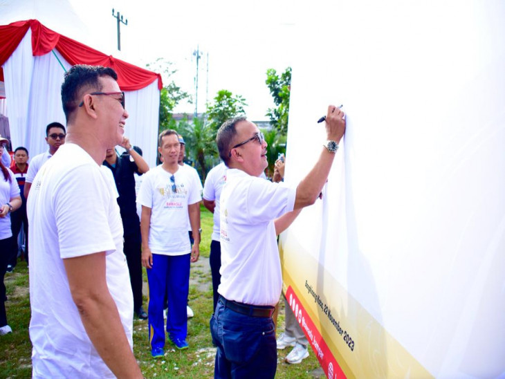 Pentas Budaya Pengawasan Pemilu 2024, Pj Bupati Minta Bawaslu Serius Dalam Mengawas