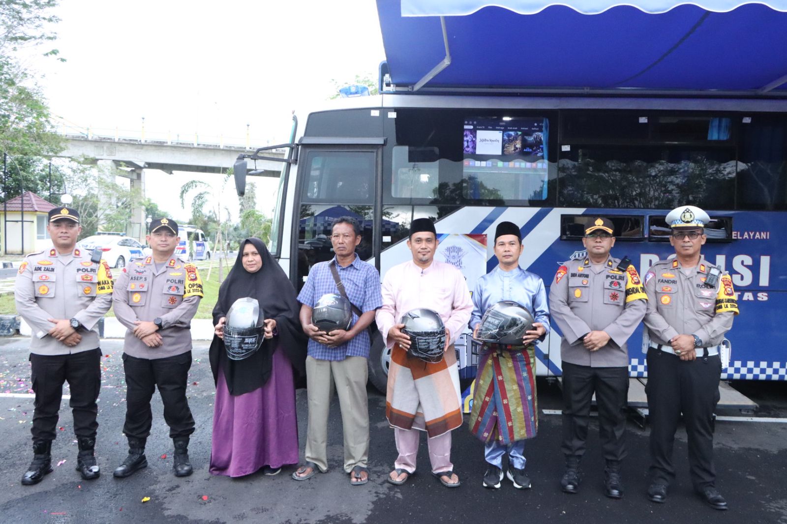 Pelayanan SIM Keliling, Kapolres Siak Berharap Bisa Membantu Masyarakat