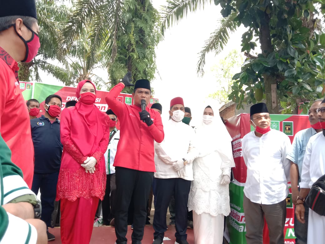 Deklarasikan Diri Pencalonan Bupati dan Wakil Bupati Pelalawan, Zukri, Pelalawan Harus Berubah