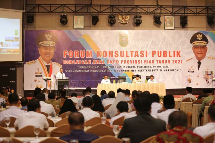 Pemprov Riau Gelar Forum Konsultasi Publik RKPD 2021