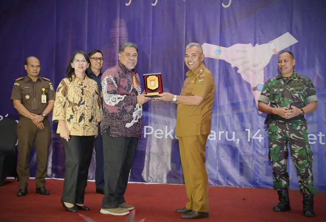 Pekan Panutan Penyampaian SPT Tahunan Pajak tahun 2023 Dihadiri Pj Bupati Kampar