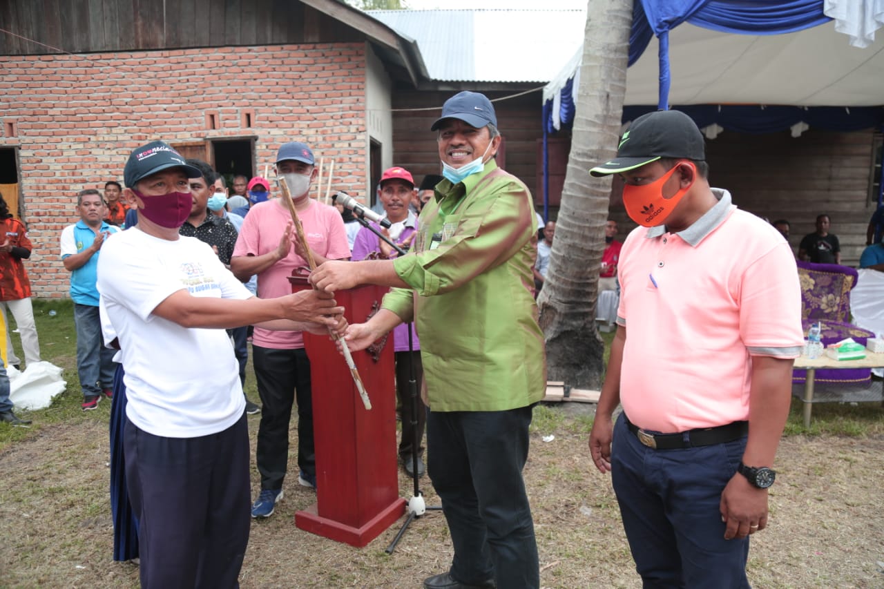 Dengan Terapkan Prokes Covid 19, Bupati Siak Tutup Turnamen KPOTI Kabupaten Siak