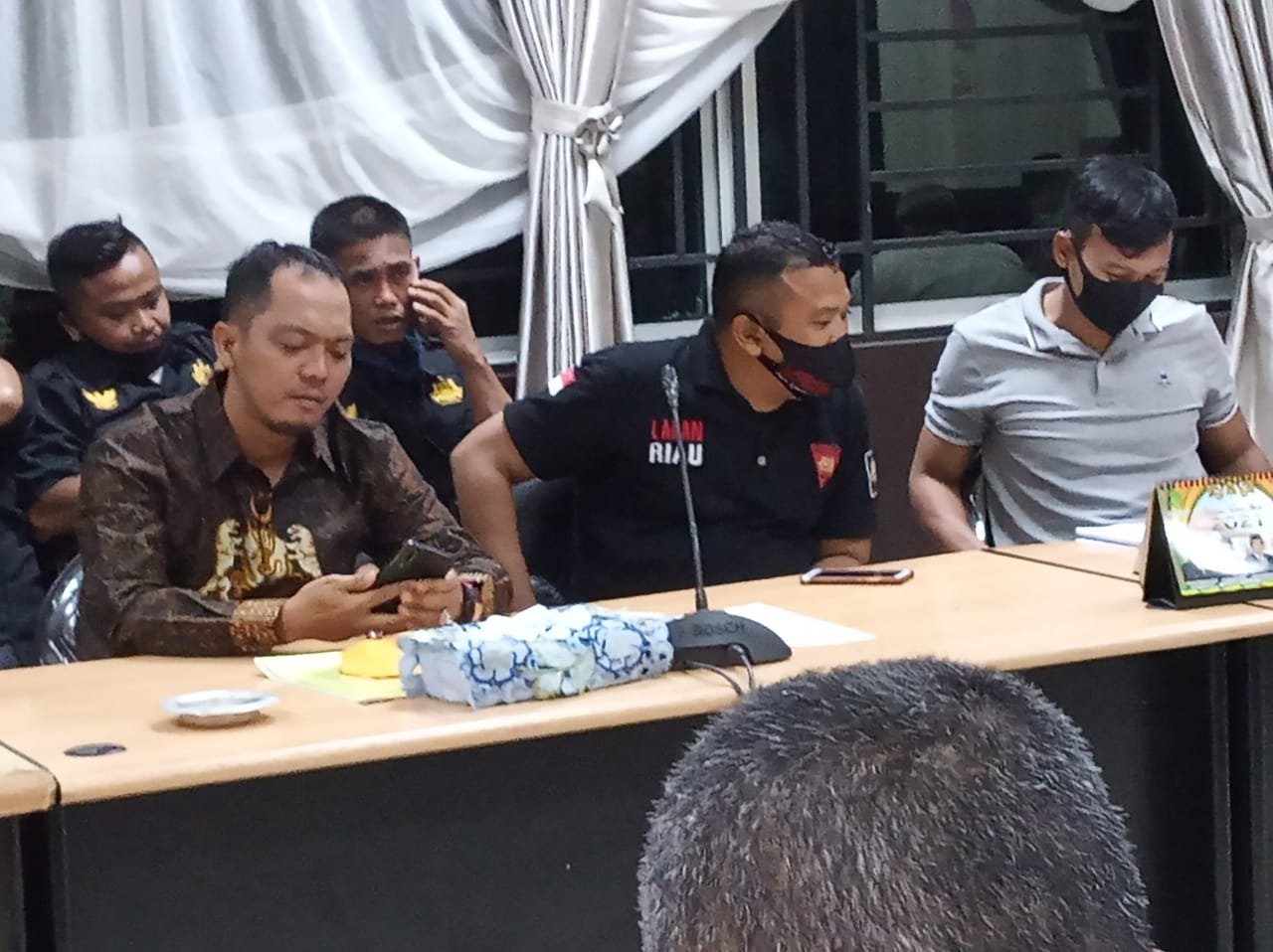 Sikapi Aduan Masyarakat, LAPAN-LLM KB Provinsi Riau Datangi DPRD Inhil