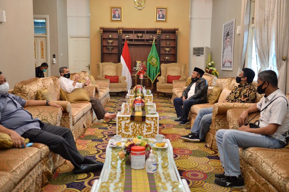 Gubri Terima Kunjungan Silaturrahmi Komisi VI DPR RI