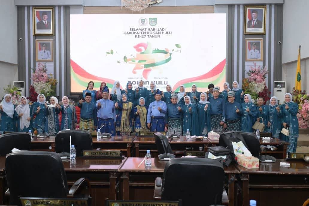 Bupati Anton Paparkan Capaian Pembangunan pada Peringatan HUT ke-27 Kabupaten Rokan Hulu