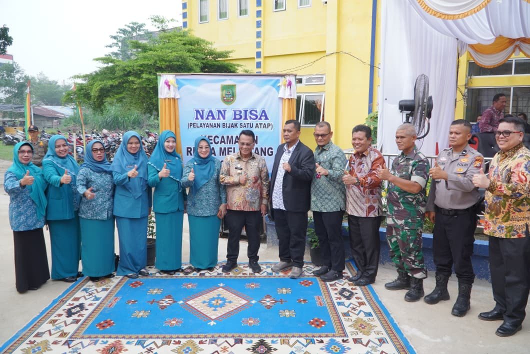 Bupati Rohil Resmikan Pelayanan Bijak Satu Atap di Rimba Melintang, Akses Layanan Warga Makin Mudah