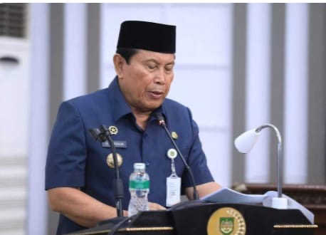 Sidang Paripurna, Bupati Rohul Sukiman Sampaikan LPJ APBD 2023 Kepada DPRD