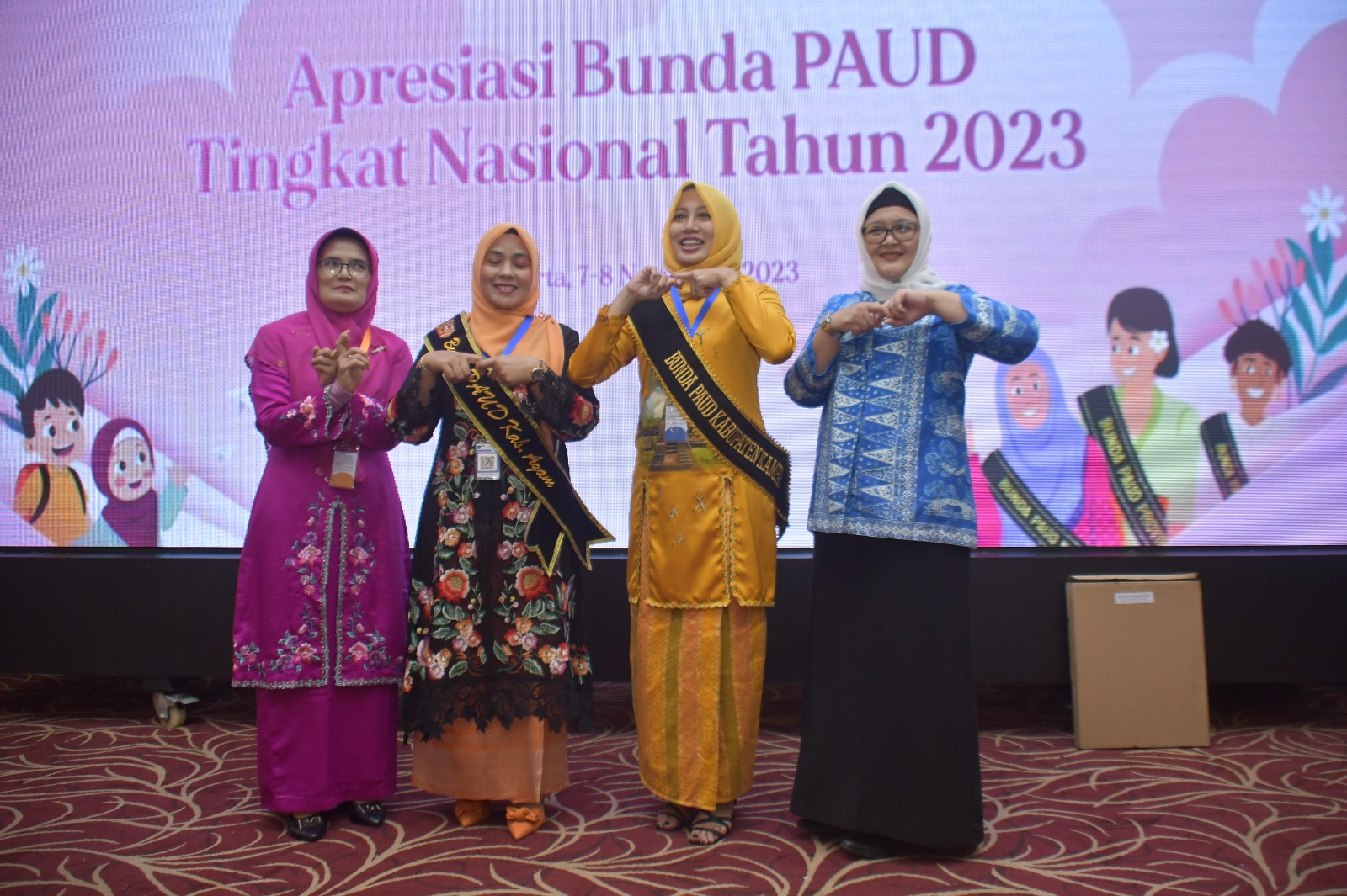 Bunda Paud Kampar Raih Juara l Apresiasi Bunda Paud Nasional