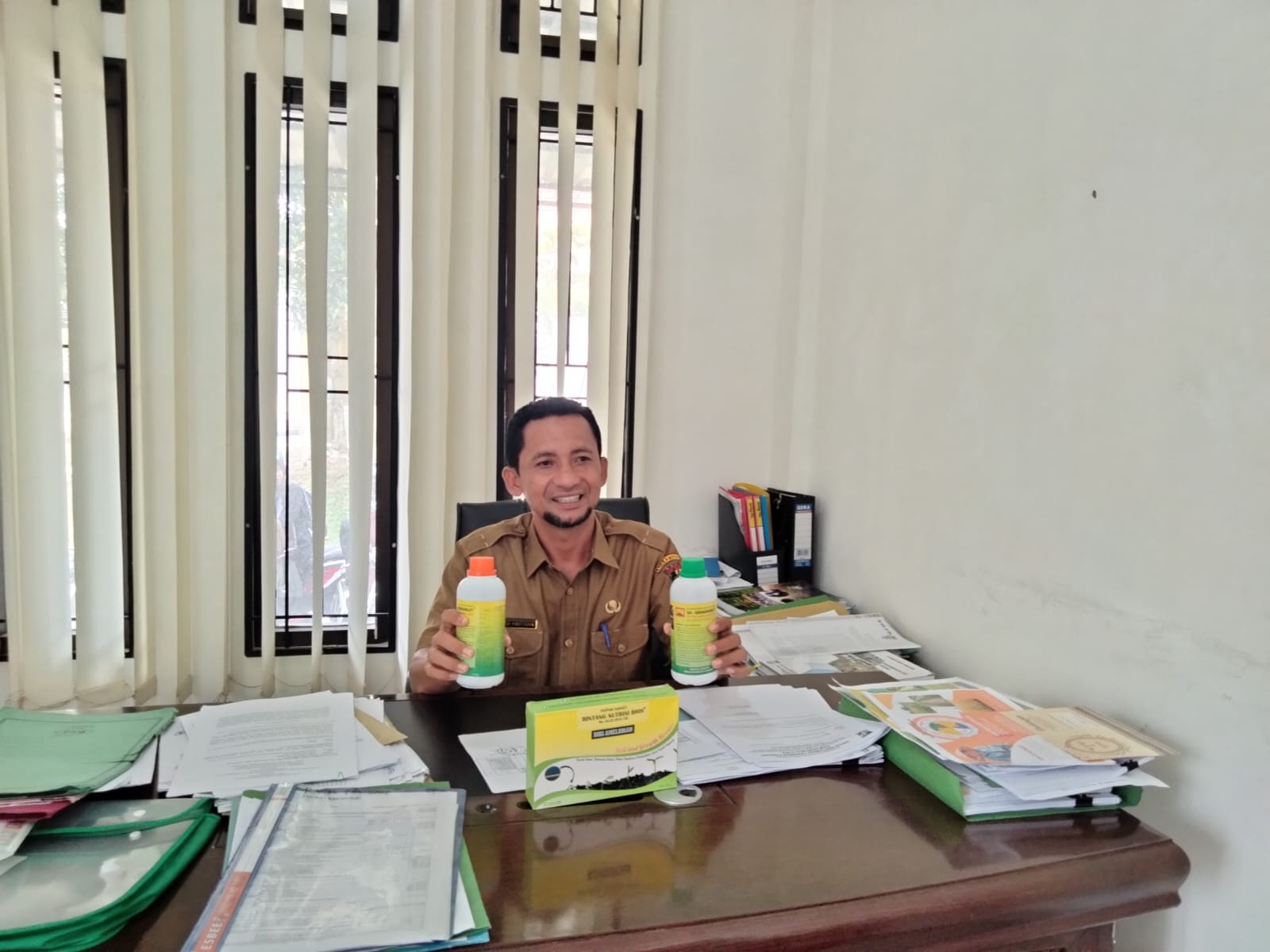 500 Hektare Padi Mulai Ditanam, Dinas Pertanian Kampar Targetkan Produksi