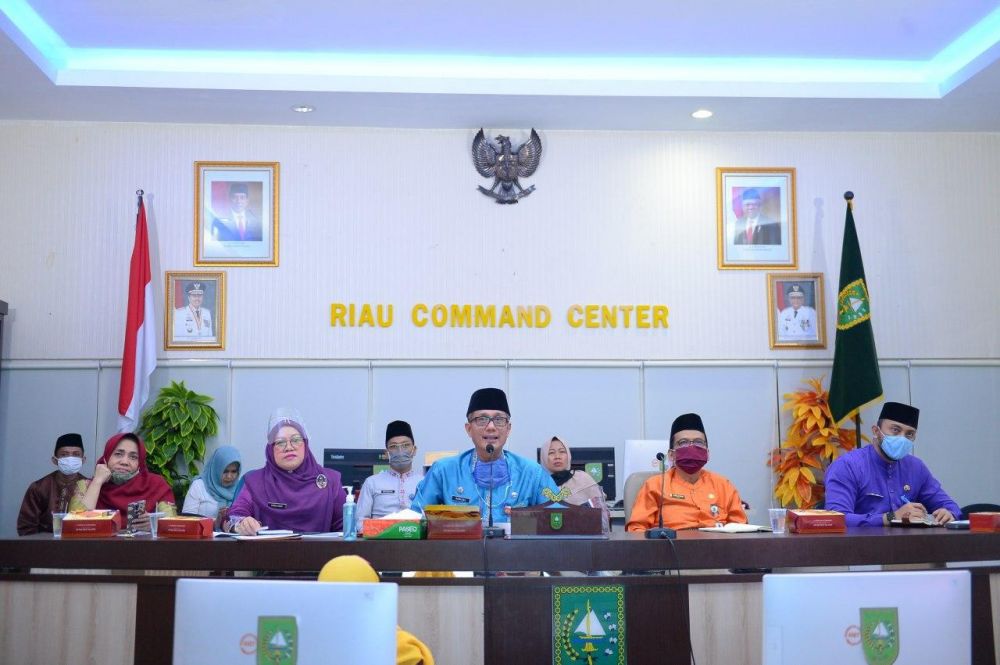 Disperindagkop UKM Riau Gelar Rapat Penyusunan Instrumen Pengumpulan Data Pelaku Usaha