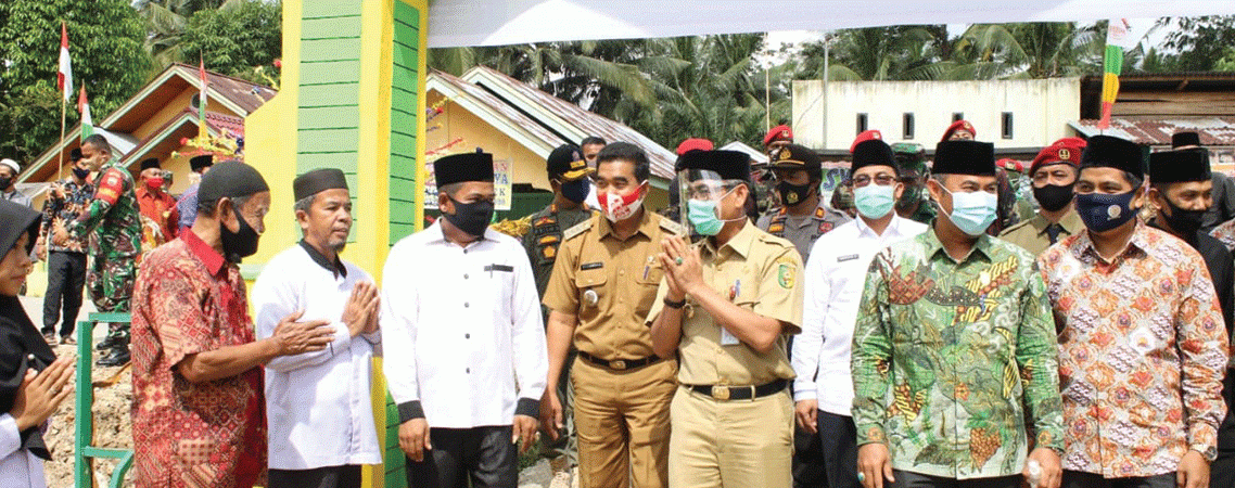 Bupati Kuasing Hadiri Pendirian Gedung MTS Muhammadiah Cerenti 