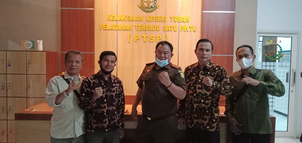 Kedatangan Dewan Dakwah dan PDD Kampar, Disambut Hangat Kajari Tuban