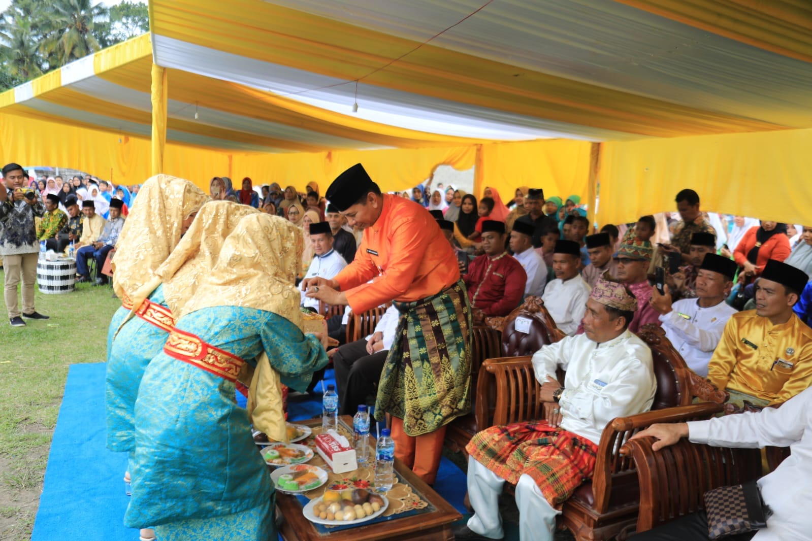 Wabup Rohul Membuka Helatan MTQ Tingkat Kecamatan Rambah Hilir