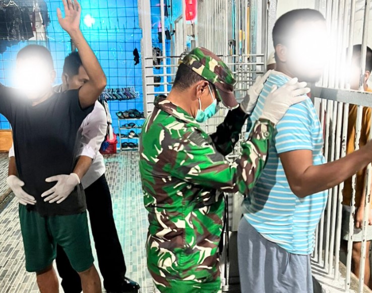 Razia Malam Lapas Pasir Pengaraian, Petugas Pastikan Tak Ada Celah untuk Barang Haram
