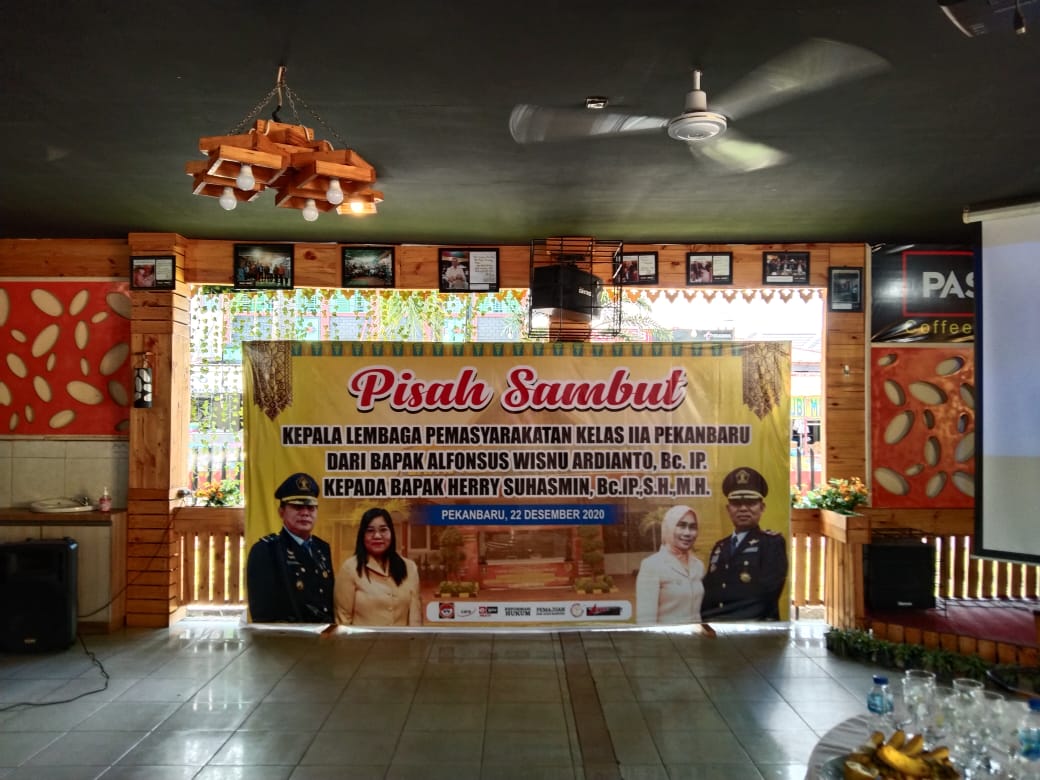 Ini Pesan Kalapas Alfonsus Saat Acara Pisah Sambut