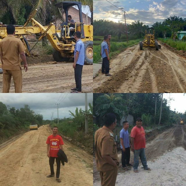 Warga Kecamatan Kepenuhan Hulu Apresiasi PUPR Rokan Hulu yang Perbaiki Jalan Rusak