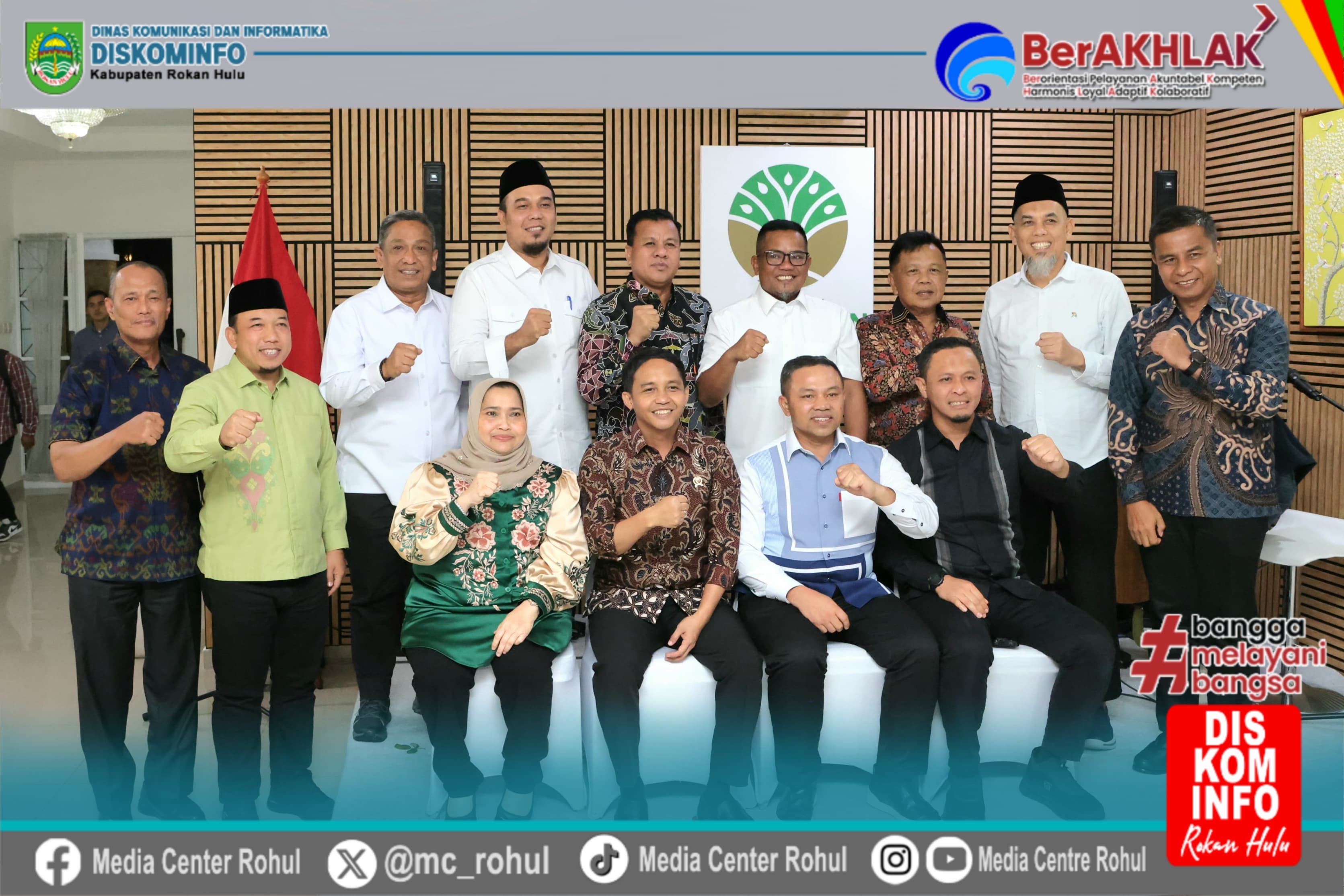 Bupati Rohul Audiensi dengan Menteri Kehutanan, Bahas Percepatan Izin Kawasan Hutan untuk Pariwisata