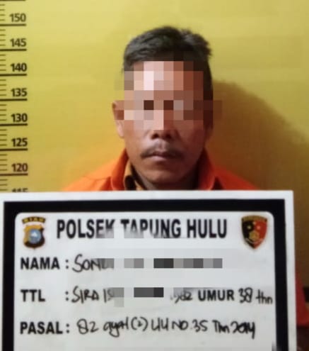 Cabuli Anak Tirinya, Pria di Tapung Hulu Ini Ditangkap Polisi