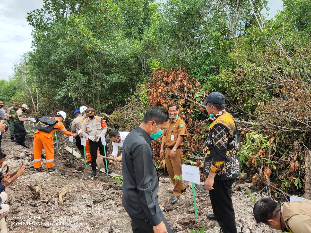 Zulfaini Dprd Siak Hadiri Acara Dalam Rangka memperingati Hari Konservasi Alam Nasional (HKAN) 2020 