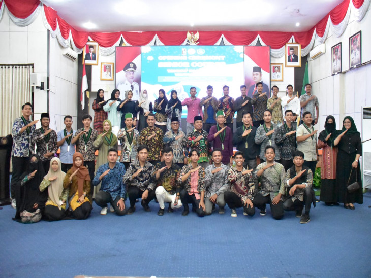 HMI Gelar Acara Senior Course Tingkat Nasional, Dibuka Langsung Plt Kadis Dikpora Kampar Aidil
