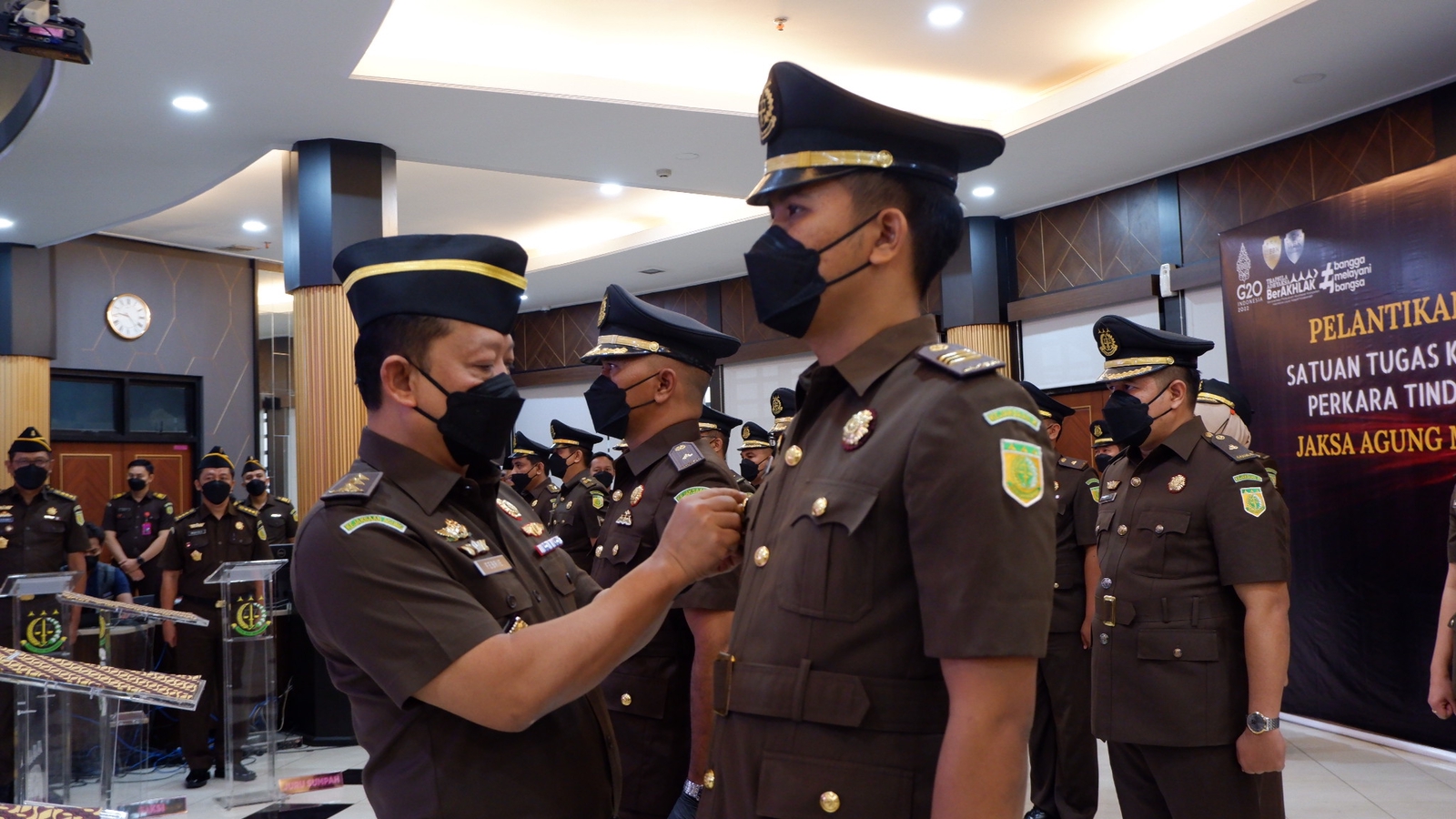 Lantik 27 Anggota Satgassus P3TPK, JAM Pidsus : Penempatan di Tiga Direktorat Gedung Bundar