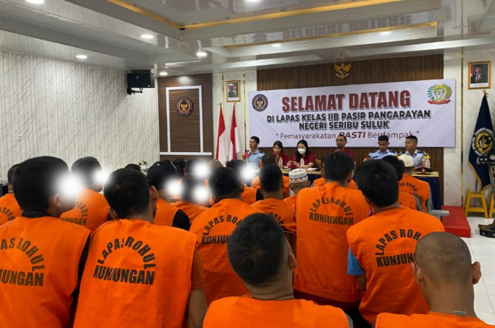 Bapas Kelas I Pekanbaru Lakukan Litmas terhadap 43 Warga Binaan di Lapas Pasir Pengaraian