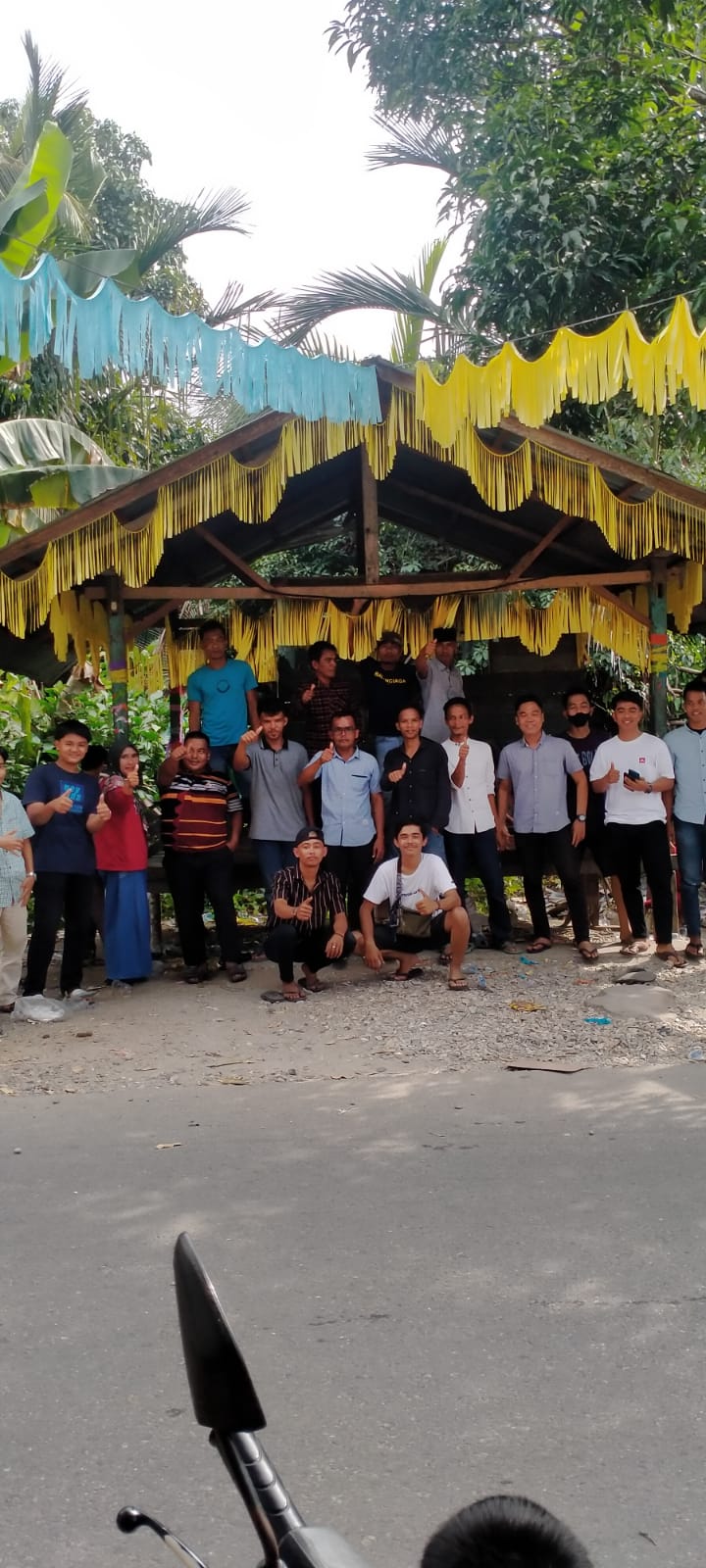 Sambut Bulan Ramadhan, Pemuda Dusun Simpang Raya Naga Beralih Santuni Anak Yatim dan Adakan Lomba