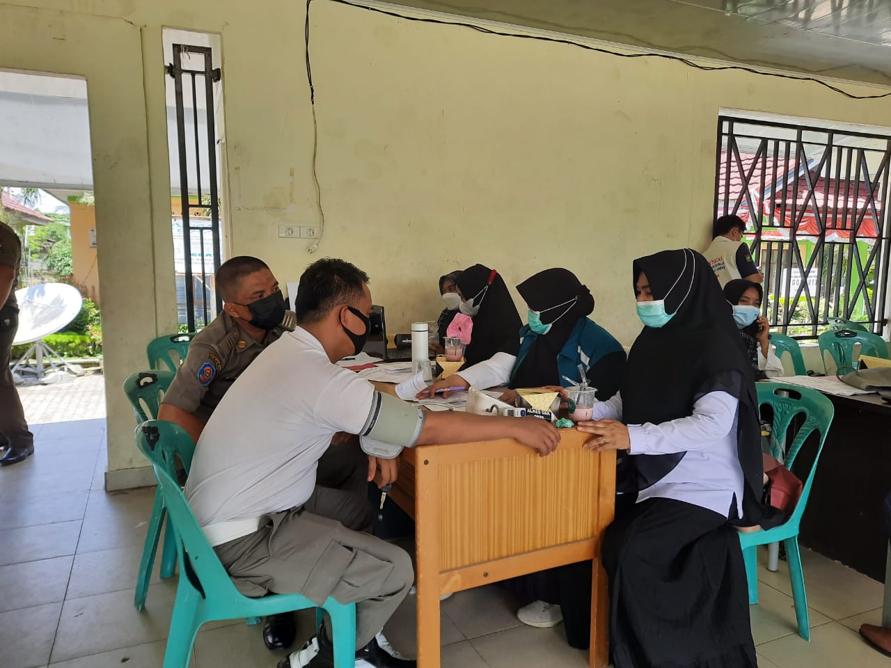 Kampar Sudah di Zona Orange, Dinkes Terus Laksanakan Vaksinasi Massal