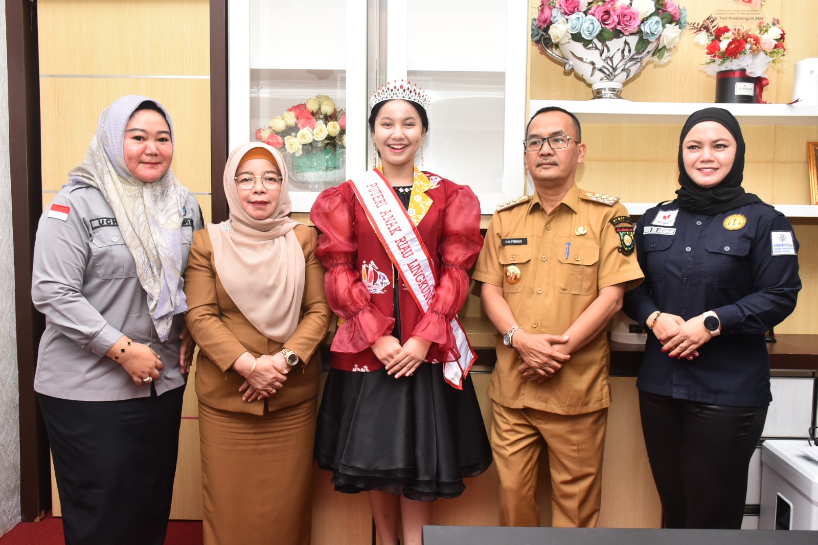 Siswi SMPN 1 Bangkinang Kota Masuk Duta Anti Bullying Ajang Nasional, Ini Pesan Pj Bupati