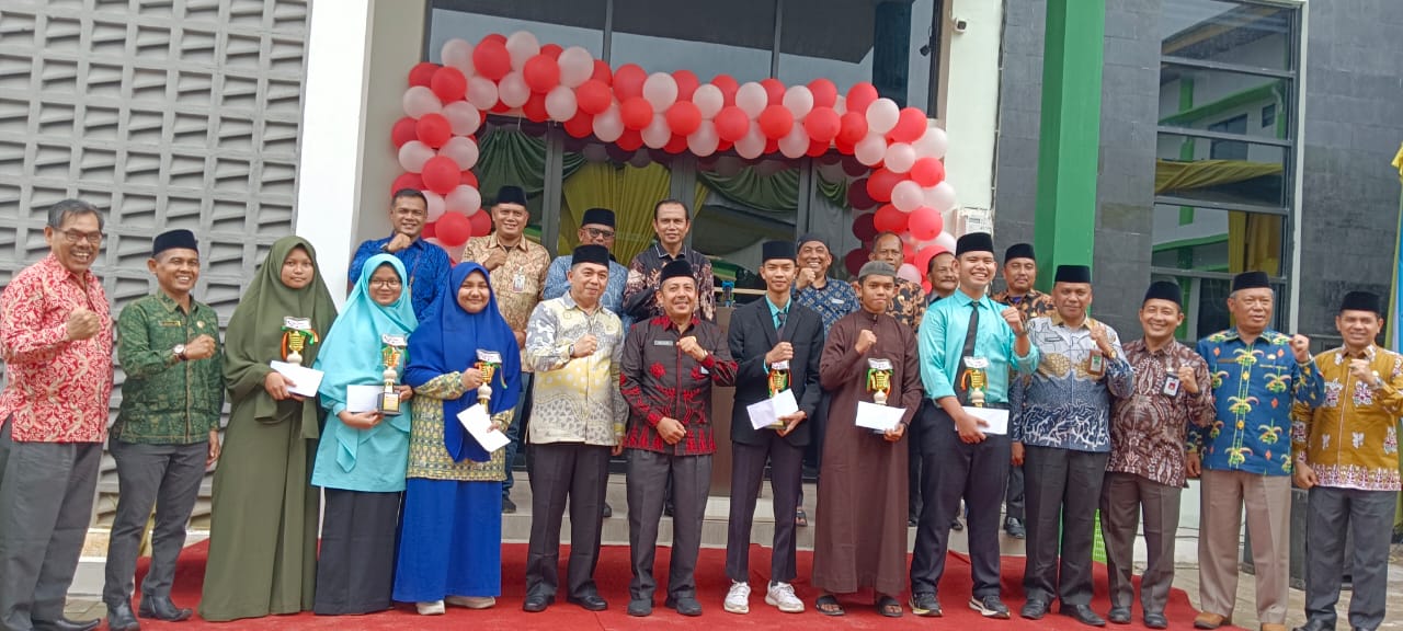 Peresmian Gedung PLHUT Kantor Kemenag Kampar, Fuadi: Tahun Ini Berlimpah Berkah