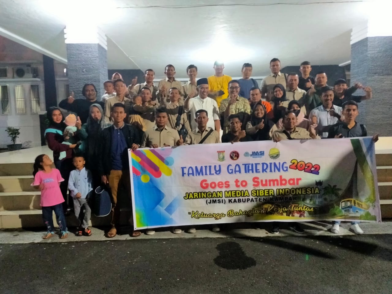 Family Gathering JMSI Kampar ke Sumbar, Dilepas Langsung Pj Bupati Kampar