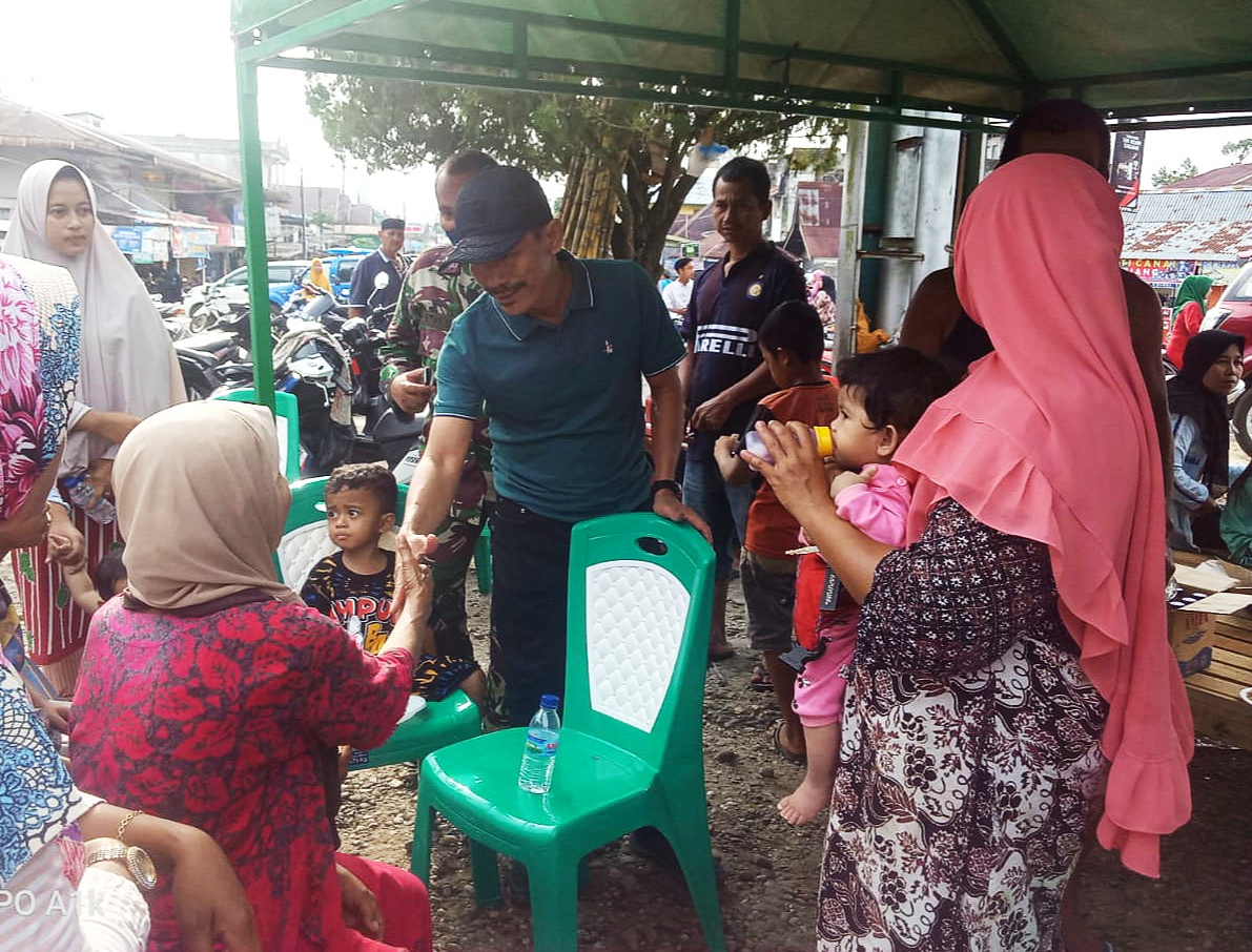 Anggota Fraksi PPP Dengarkan Keluhan Pedangan Korban Kebakaran