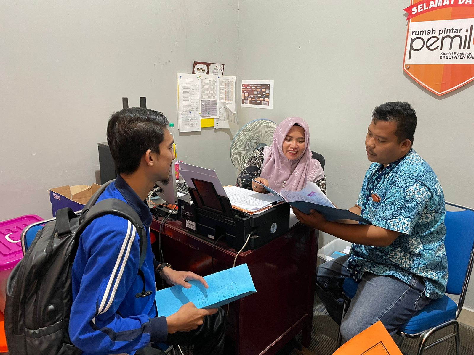 Pendaftaran Anggota PPS Tetap Dibuka KPU Kampar, Meski Libur Akhir Pekan dan Natal