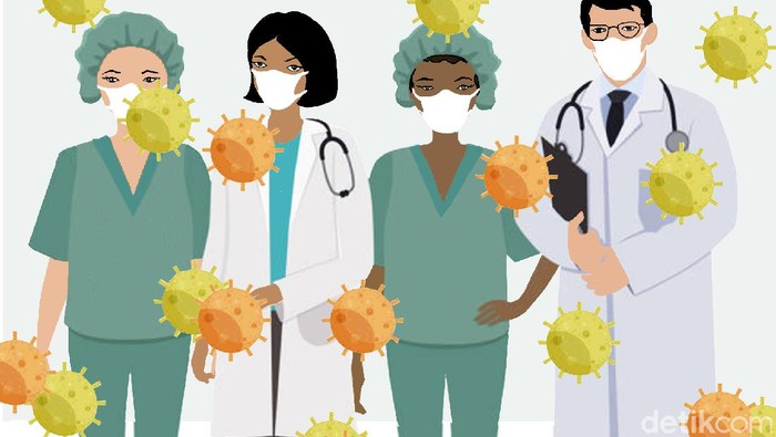 90 Dokter Gugur Akibat COVID-19, Pemerintah Akan Batasi Jam Kerja Nakes