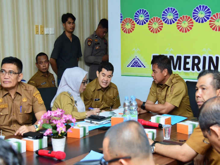 Bupati Kampar Ikuti Rakor Pengendalian Inflasi Daerah Bersama Kemendagri Secara Virtual