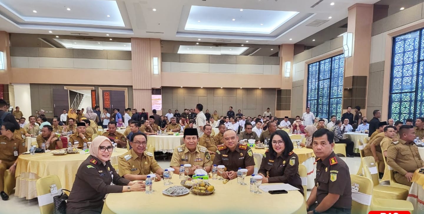 Bupati Rohul H.Sukiman Hadiri Dan Teken MOU Bersama Kejati Riau
