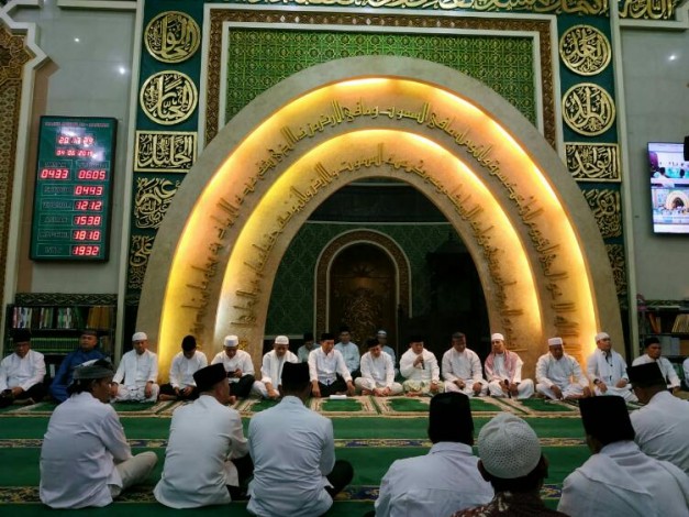 Wawako Pekanbaru Hadiri Doa dan Zikir Tahun Baru 1442 Hijriyah