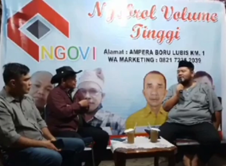 Ketua DPRD Rohul Kupas Pemanfaatan Komoditi Kelapa Sawit Dalam Talk Show Bersama NGOPI
