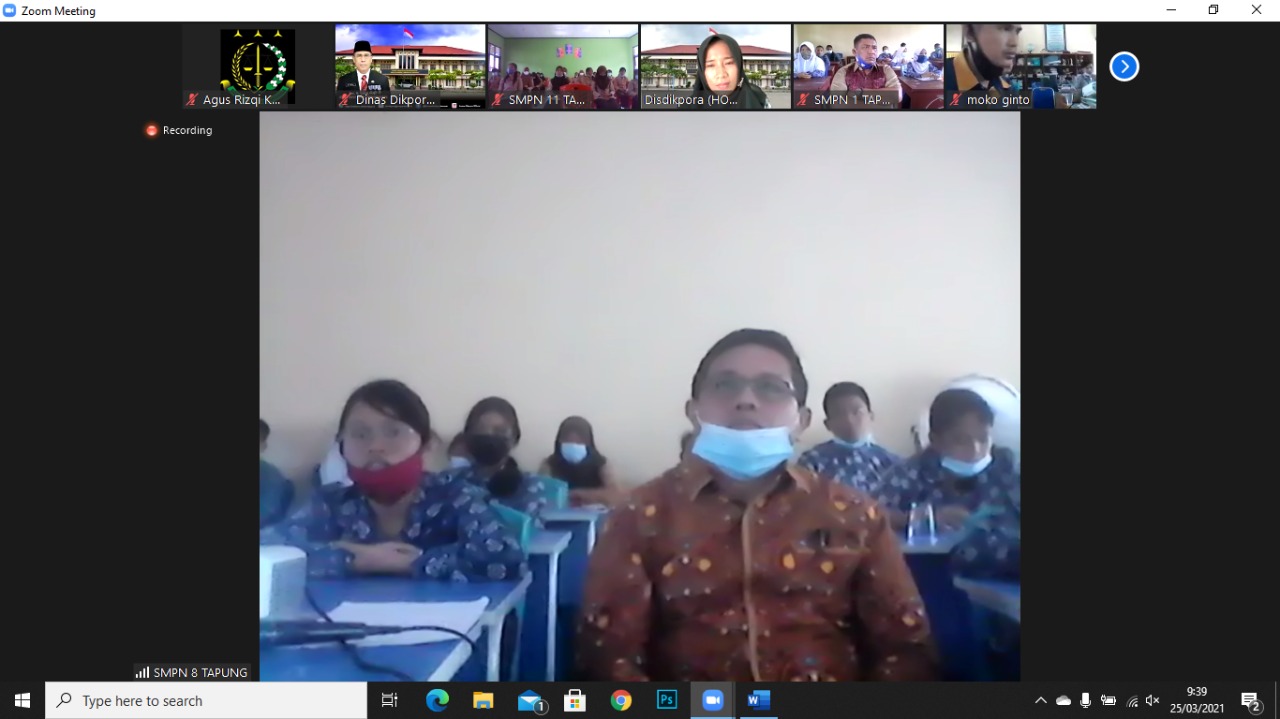 Kegiatan JMS Kejari Kampar Dilaksanakan, Kepsek Syukri: Kegiatan Ini Sangat Berdampak Positif