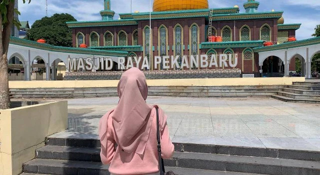Masjid Raya Senapelan Berbenah Demi Kenyamanan Jemaah, Menyambut Ramadhan Semakin Dekat