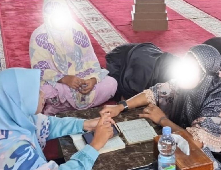 Alunan Ayat Suci Iringi Pengajian, Warga Binaan Rasakan Suasana Penuh Ketentraman