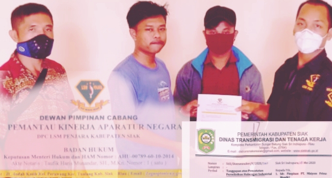 Lsm Penjara Siak, Minta UPT Pengawasan Prov. Riau Panggil Direktur PT. MPM Sub Kontraktor IKPP