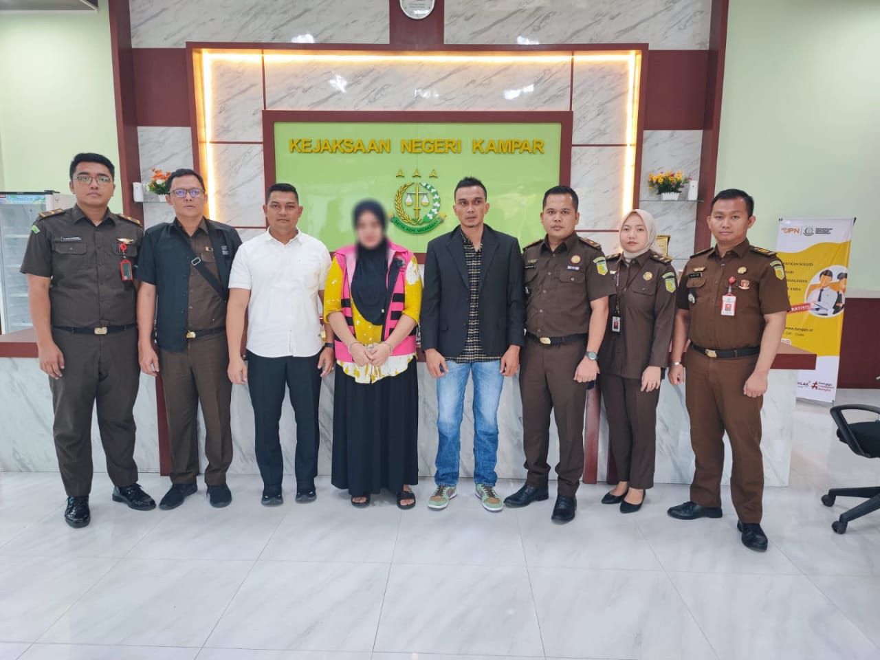 Perkara Korupsi BLUD RSUD Bangkinang, Tersangka ARV Sudah Dilimpahkan di Kejari Kampar