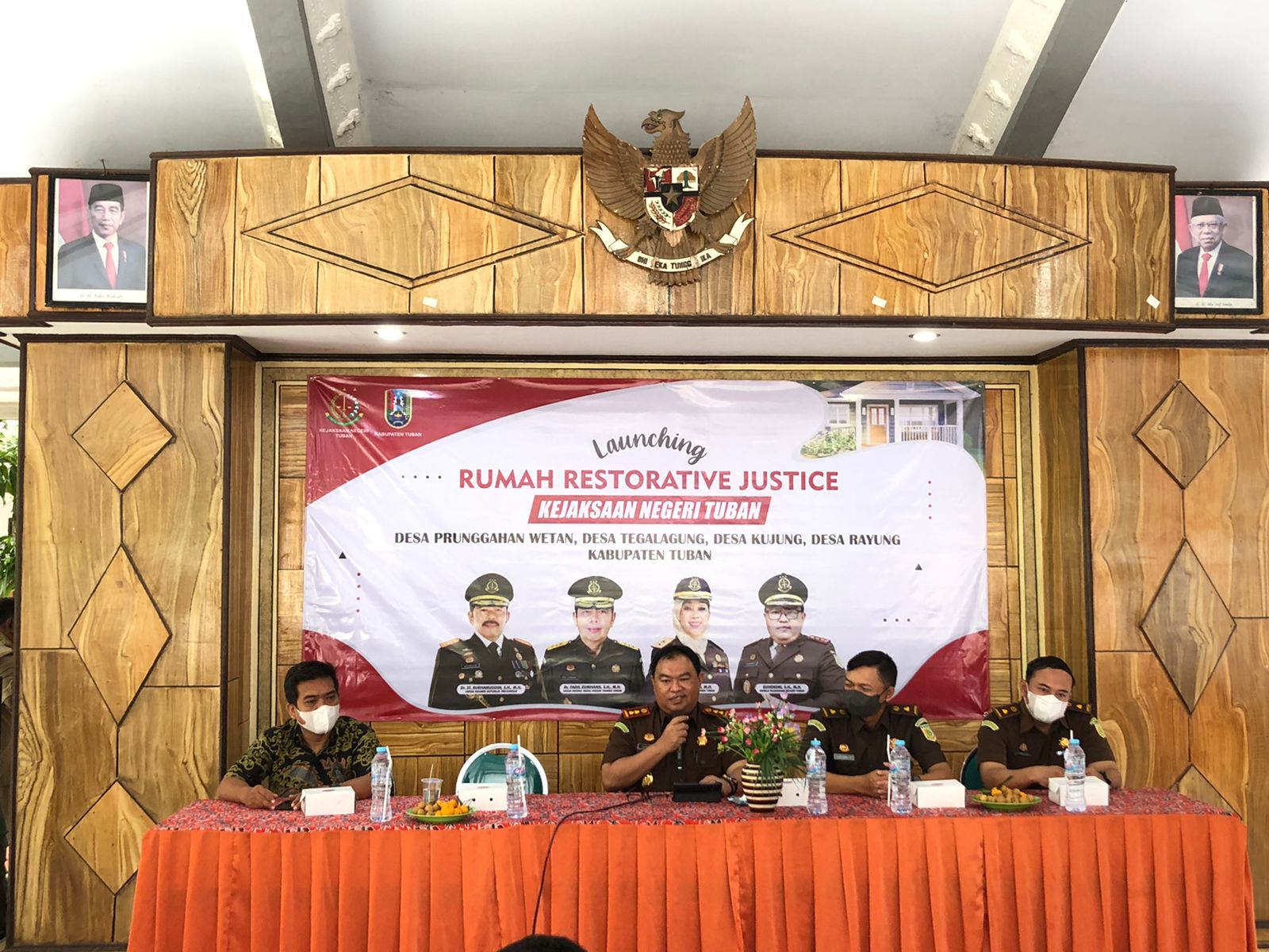 Kejari Tuban Launching Kampung Restorative Justice, Tersangka Harwin Avanto Diberhentikan Penuntutan