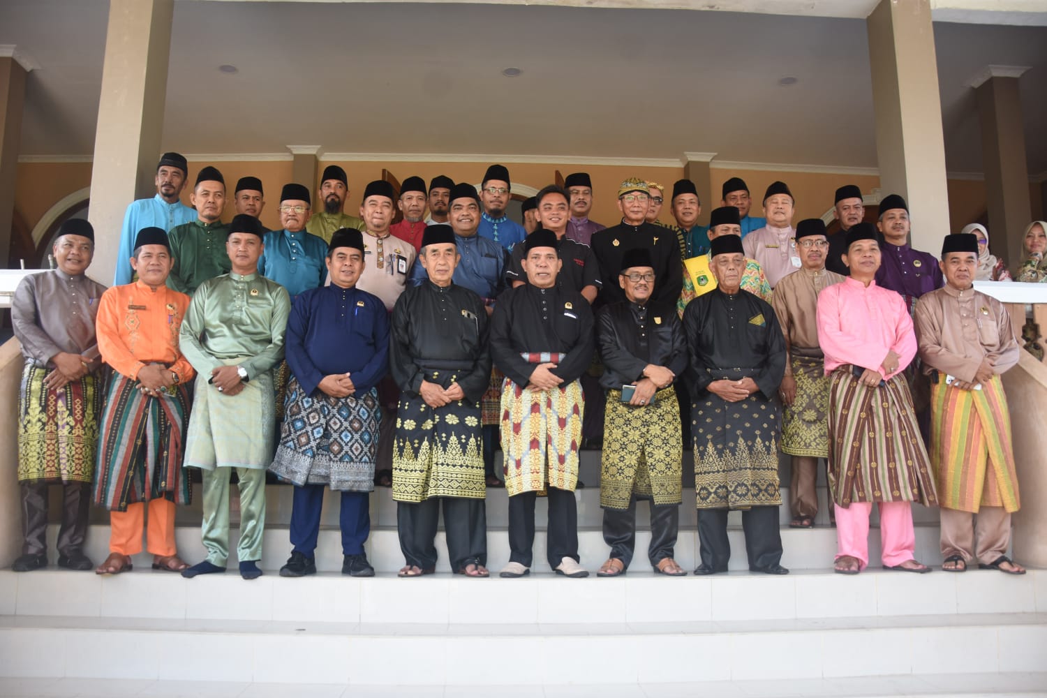 Prosesi Buka Lawang yang Digelar LAMR Sempena Hari Jadi Bengkalis ke-513 Dihadiri Bupati Kasmarni